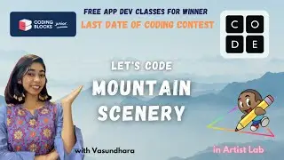 How to Code Nature Scenery | Be Unique | Artist Lab Tutorials - Code.org | CBJr