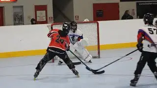 Hamilton Devils vs Mt Wellington Panthers Junior Women Inline Hockey - Full Game - QBT 2021