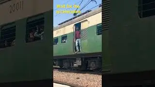 Old icf memu rake in action.. perfect acceleration 🔥.    #railway #train #jamia #photography