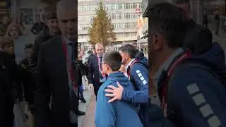 Serbian fans loving the new manager Veljko Paunovic already #serbia #football
