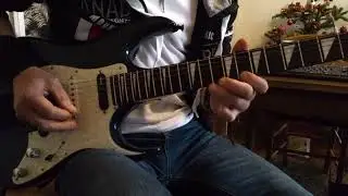 LENNY KRAVITZ - AMERICAN WOMAN - GUITAR SOLO COVER + FREE TAB