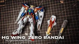 HG Wing Zero Gundam Speed Build & Detailing | Bandai Gunpla #Gunpla #WingZero #Bandai #GunplaBuild