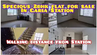 Specious 2bhk flat for sale near garia Railway station.