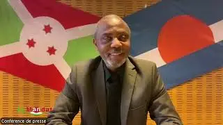 Alexis Sinduhije│ikiganiro - Conférence de presse sur le Burundi & Grands lacs
