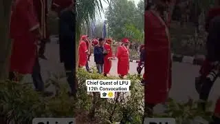 Lpu convocation 🎓☺️ chief guest former Prime minister of UK 🇬🇧 #viral #convocation #lpu #video