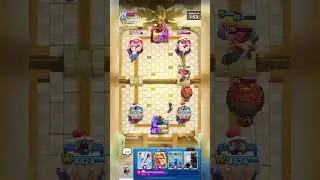Sneaky Golden Knight Pt3. 🔥#clashroyale #bridgespam #bestclashroyaledeck #pekka #suppercell