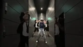 Sunbae Jimin Like Crazy dance challenge with TXT 🔥