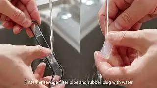 Hizero F600 8 Cleaning of the Dirty Water Channel