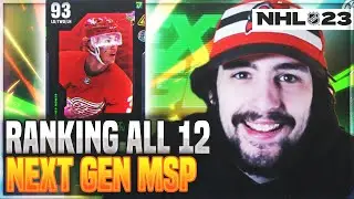 RANKING ALL 12 NEXT GEN CARDS IN NHL 23 HUT!