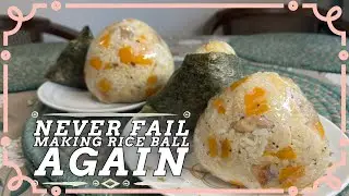 💫Easy Summer Supper🧊 | Bell Pepper Chicken Rice Ball🍙