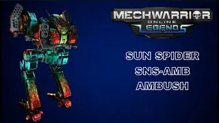 Mechwarrior Online: Sun Spider AMBUSH SNS-AMB - 584 Damage w/ 2 KB 2 KMDD at Free Worlds