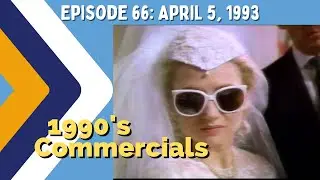 1993 Commercials: Johnny Depp, Pizza Hut, McDonald's Mighty Wings, Ford Escort, Kawasaki Jet Ski 📼📺