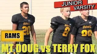 🏈JV Mount Doug Rams Football kick off their 2025 season at home against the Terry Fox Ravens.