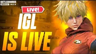 REGULAR STREAM IS BACK!!!!!! | IGL IS LIVE | @BattlegroundsMobile_IN