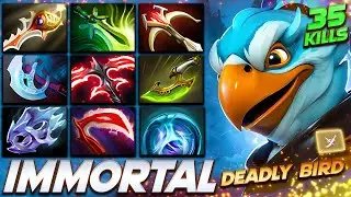 KEZ 35 KILLS IMMORTAL BIRD - Dota 2 Pro Gameplay [Watch & Learn]
