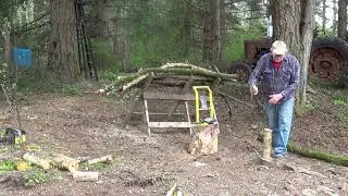 Firewood Processing 101 Part 4 - Using the Kindling Splitter / Cracker