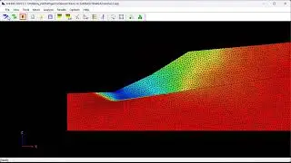 Finite element slope stability analyses using EnFEM (imported from UTexas4)
