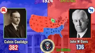 Every presidential election from 1924-2024