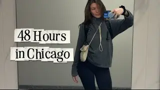 my first youtube vlog | 48 hours in chicago 🤍