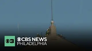 Workers install chimney at the Vatican's Sistine Chapel ahead of papal conclave | Digital Brief