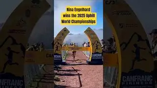 Nina Engelhard wins the 2025 Uphill World Championships