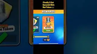 Finally I Got Speacial Skin Hat Token 🎩 #stumbleguys #viral #shorts
