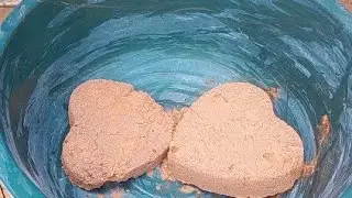 Red Sand Heart Very Crispy Dry Crumbling Full Video Dry Crumbling 