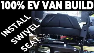 EVAN - Front Passenger Swivel Seat  - - Citroen eJumpy/eDispatch (100% Electric Stealth Van Life)