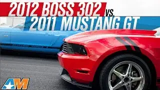 2012 Boss 302 vs. 2011 Mustang GT Drag Race - AmericanMuscle.com