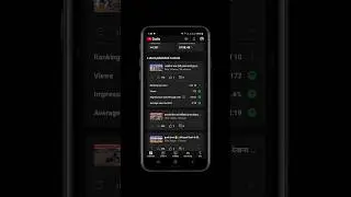 Impression click through rate | YouTube Studio Analytics 2025 #shorts