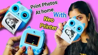 Print photos at home with @Seznik  Neo Mini Camera Printer / Mini Photo printer for kids