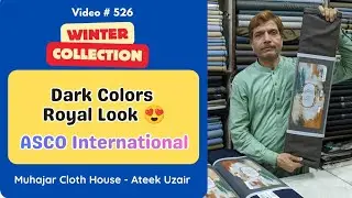 This Self Designed Fabric Surprised Everyone | Unity Circle By Asco International 🇵🇰 | Muhajar Cloth