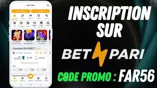 Comment Cr&eacute;er un Compte sur BetPari ? @Djatech1