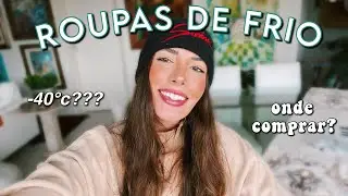 COMO SE VESTIR NO FRIO? VALE A PENA COMPRAR NO BRASIL?