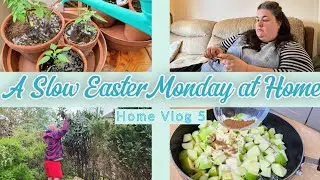 A Slow Easter Monday at Home | lazy day resetting and baking