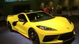 2021 C8 Corvette at Test Track Disney Ride