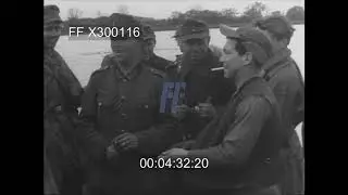 Allied Forces Meet on Elbe - 300116X | Footage Farm