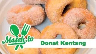 Donat Kentang - Potato Donut Recipe | Jajanan #015