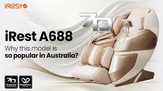 The latest 7D Dual-motor Massage Chair iRest A688 Plus