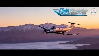 PC-12's Sierra Nevada Escape: From Buchanan's Fog to Tahoe's Peaks #msfs2020 #FlightSimulation
