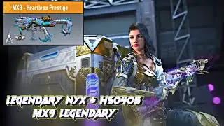 *New*Legendary Nyx + HS0405 Draw နဲ့ Free MX9 Legendary in CODMobile @NPKNGAMINGYT