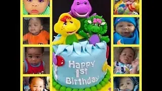 AWSTYN SIMMONS FIRST BIRTHDAY