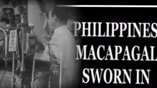 Inauguration of Diosdado Macapagal as Philippines President (1961)