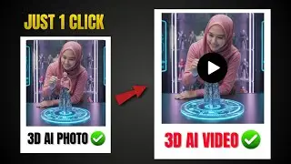 Instagram Trending Figurine AI Video Kaise Banaye | 3D Painting AI Photo Editing Tutorial