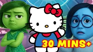 Inside Out Shark & Hello Kitty Finger Family | Disney | Pixar | Nursery Rhymes | DoReMi Kids Songs