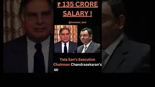 TATA SONS CHAIRMAN SALARY HIKE!!