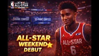 NBA 2K26 MyPLAYER LIVE | All-Star Weekend Debut &ndash; Rising Star, 3PT Contest & Dunk Contest ⭐🏀