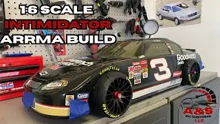 CUSTOM 1:6 Scale DALE EARNHARDT NASCAR RC BUILD!