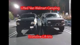 Lifted Van Walmart Camping | Weldtec & 