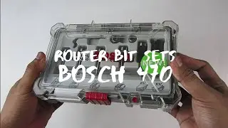 Mata Ruter Set Profil Bosch Router Bit Sets 6pcs Trim and Edging (470)